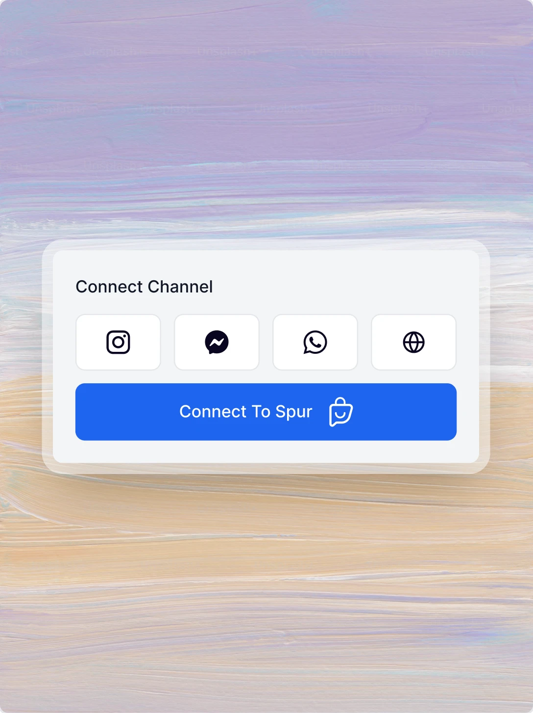 Connect a Channel