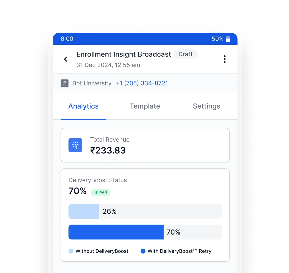 Education analytics and insights dashboard