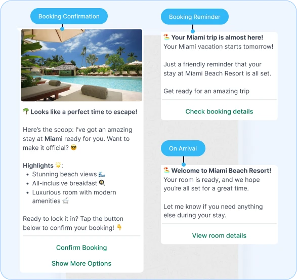 Real-time travel updates and reminders