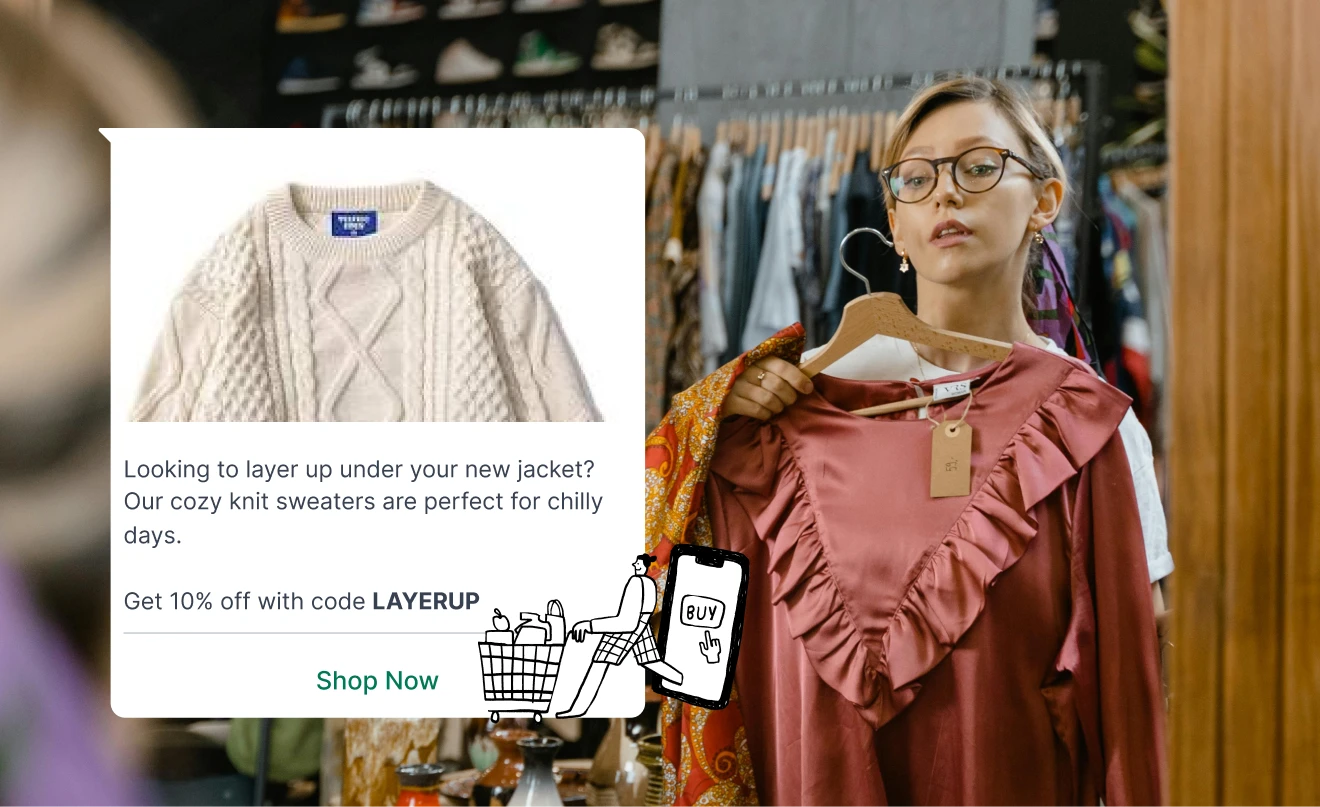 Offline and retail automation for customer engagement